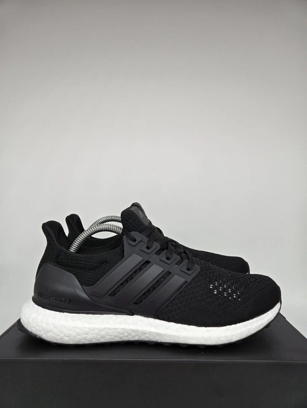 adidas Women's UltraBoost 1.0 HQ4206 Double Black Shoes Size 6.5 New